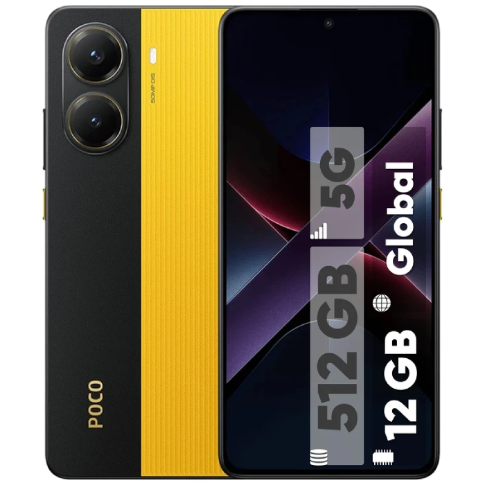 گوشی موبایل شیائومی مدل Poco X7 Pro ظرفیت 512 گیگابایت و رم 12 گیگابایت